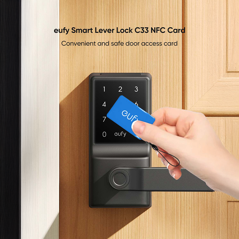 eufy-cartes-nfc-lot-de-3-pour-serrure-connect-e-smart-lever-lock-c33 image 2