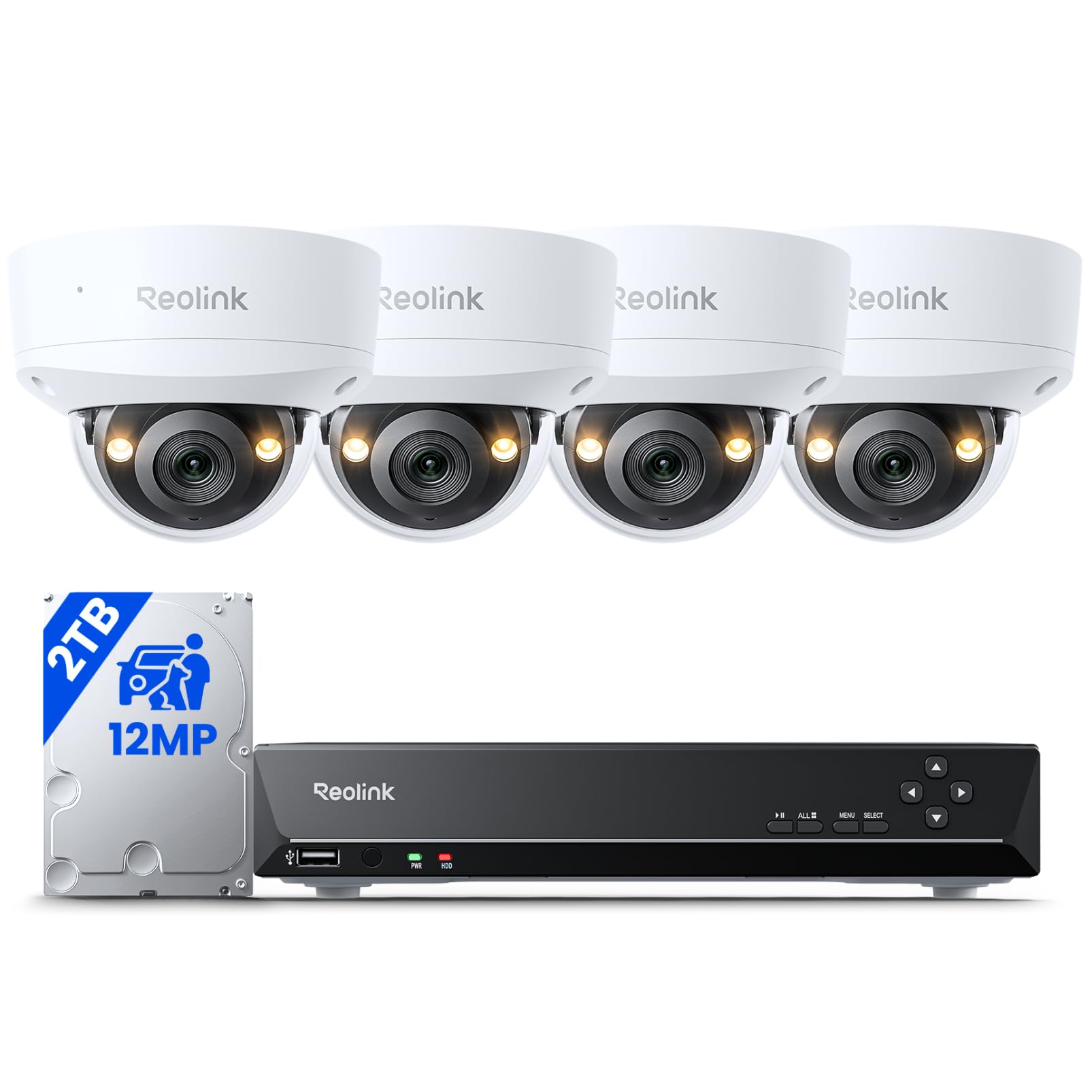 reolink-rlk8-1200v4-kit-4-cam-ras-poe-ext-rieures-12mp-145-nvr-2-to image 1