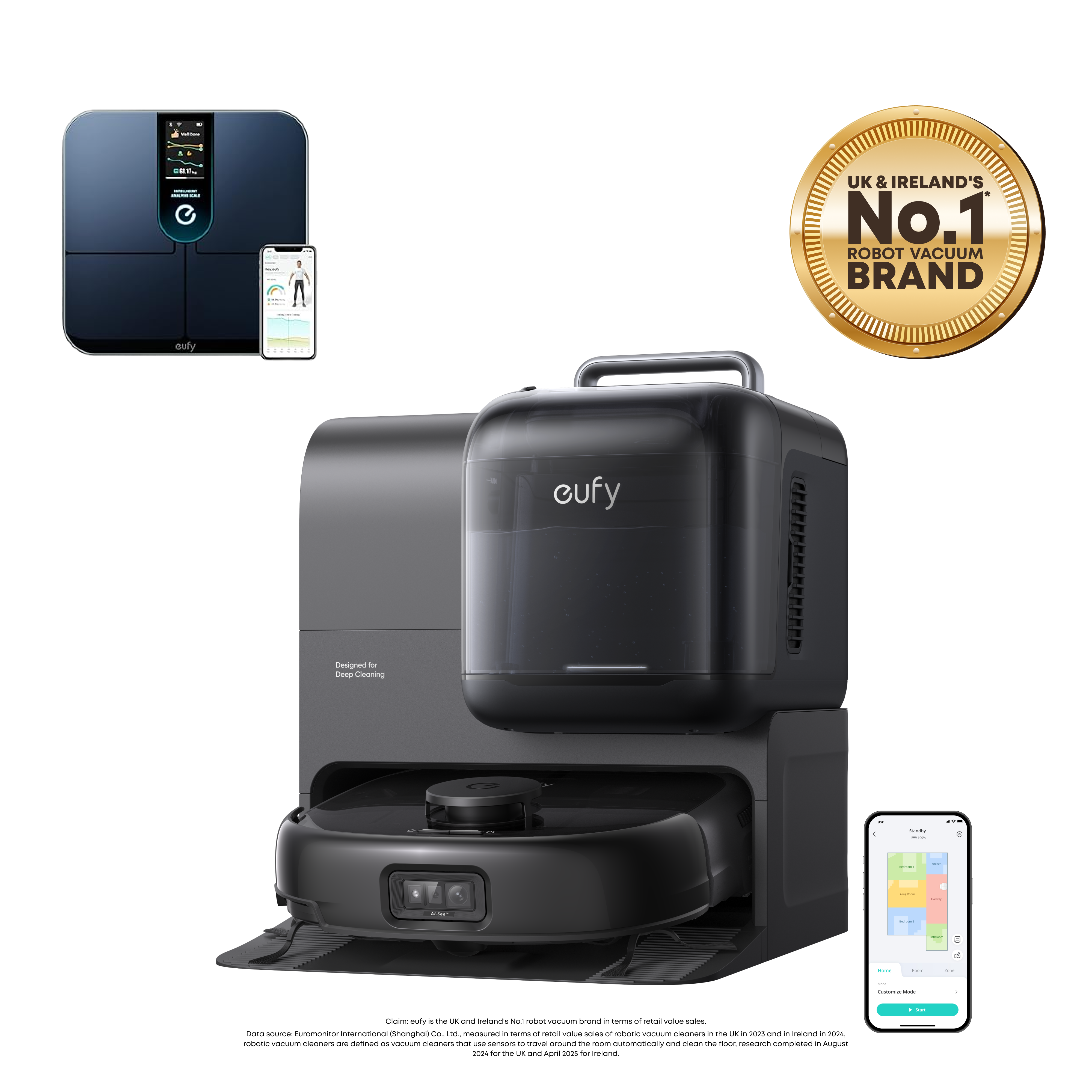 eufy-omni-e28-robot-aspirateur-laveur-3-en-1-nettoyeur-profond-balance-p3 image 2