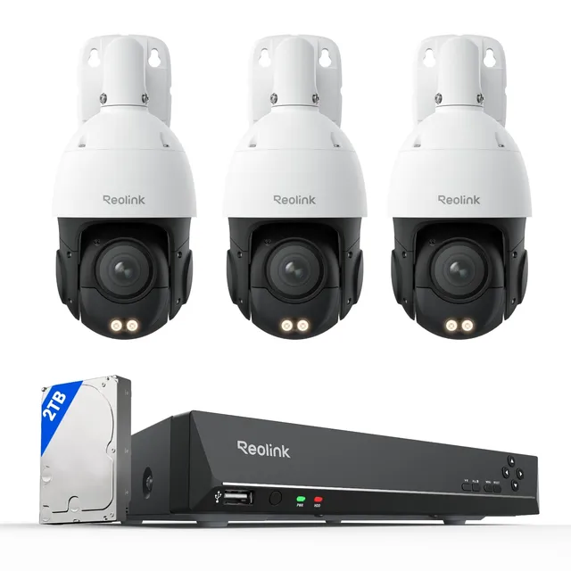reolink-rlc-823s1-cam-ra-ptz-poe-4k-zoom-optique-5x-nvr-8-canaux-4k-disque-2-to image 1