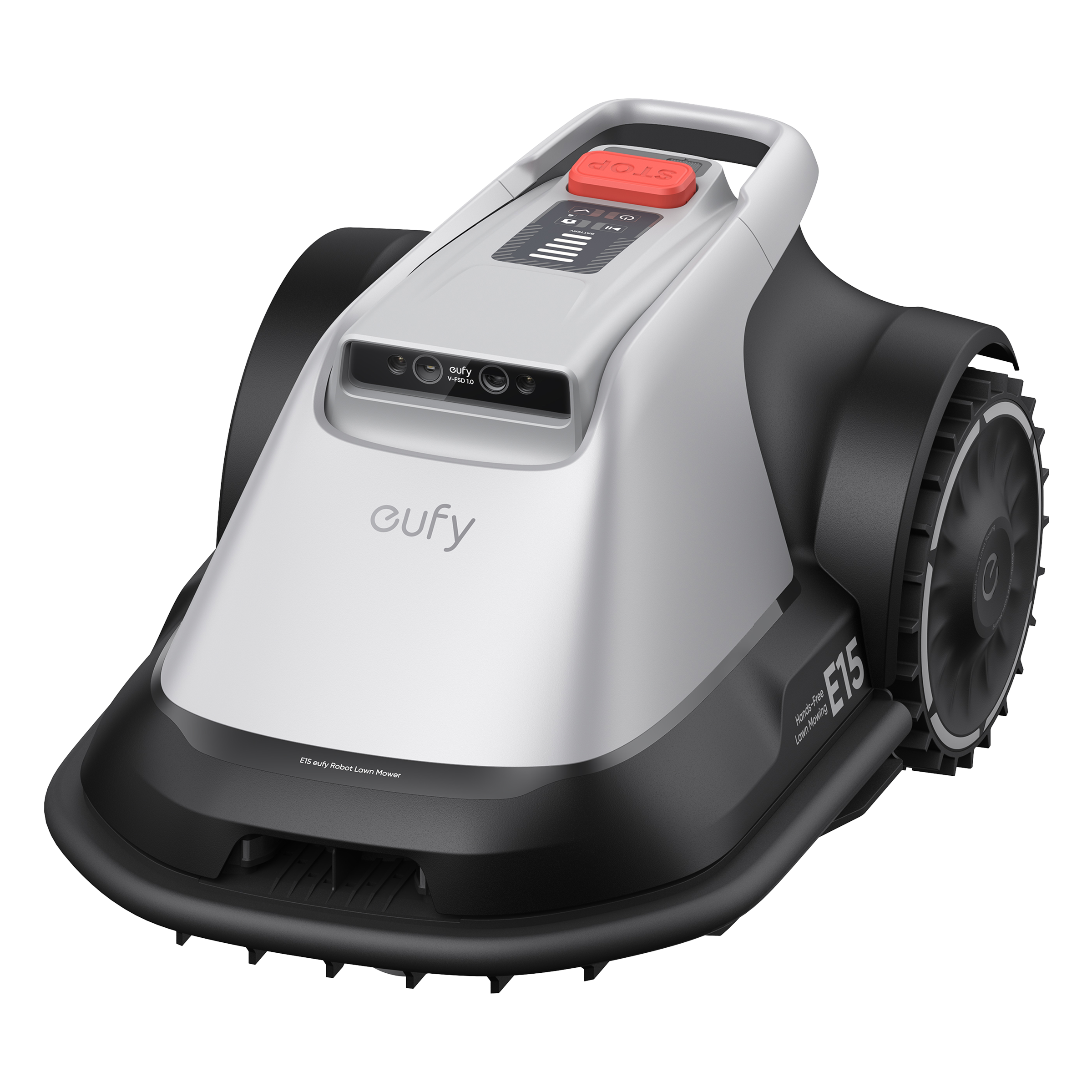 eufy-robot-tondeuse-e15-kit-disque-complet-sans-c-ble-fsd-pure-vision image 2
