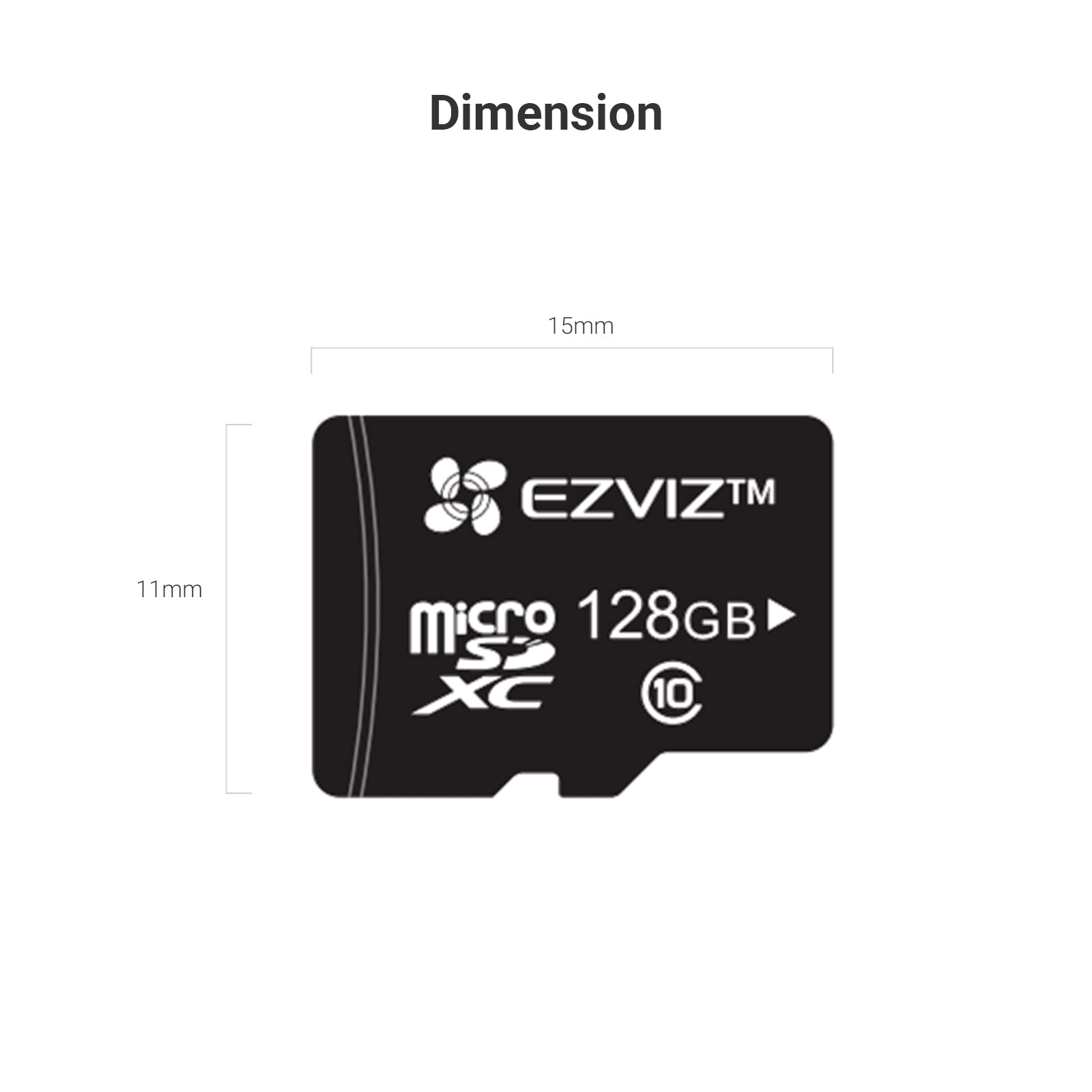 ezviz-carte-micro-sd-128-go-microsdhc-classe-10-u3-uhs-i-lecture-jusqu-90-mo-s image 4