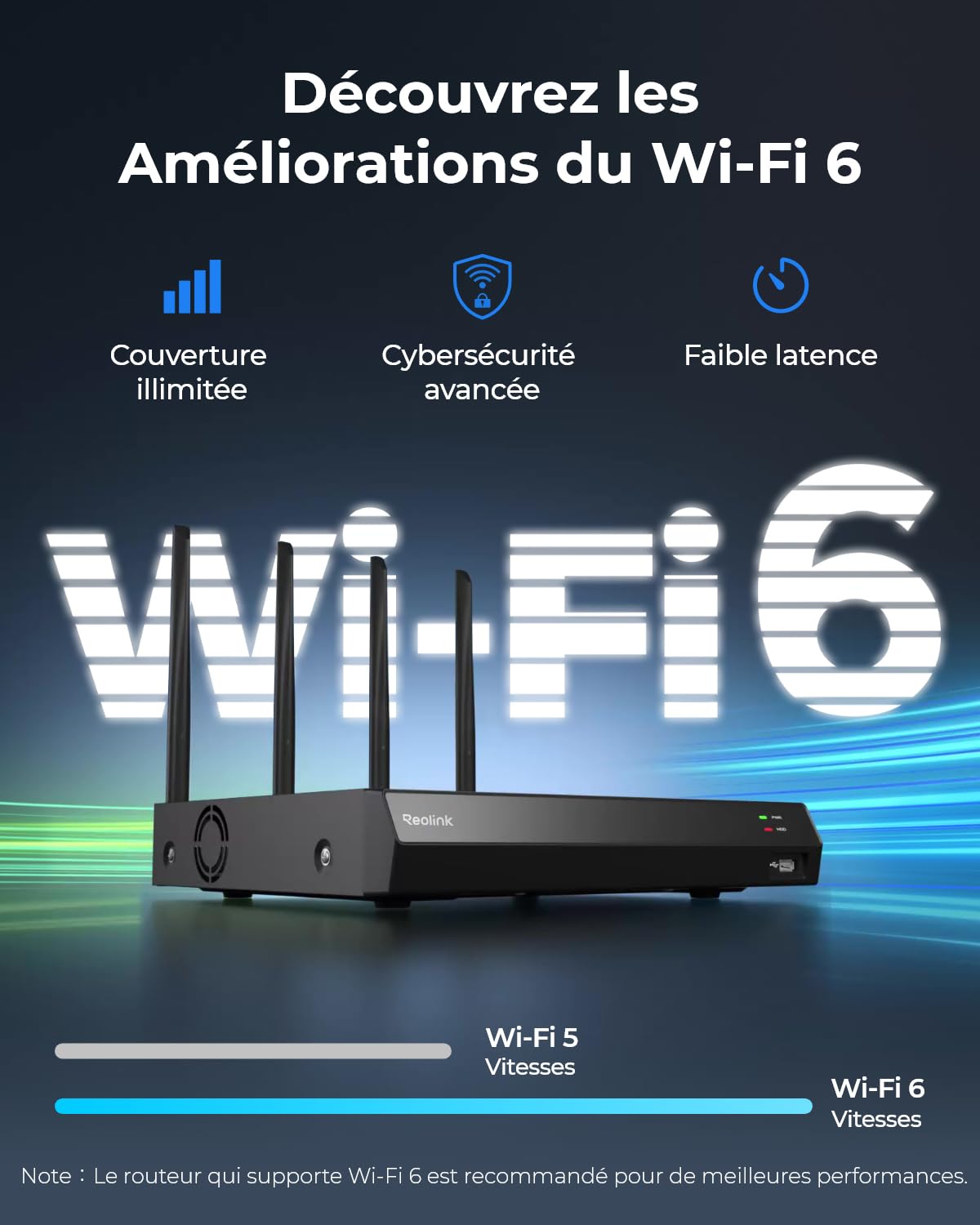 reolink-rln12w-4k-12ch-wifi-nvr-avec-wi-fi-6-hdd-2-to-int-gr-wifi-2-4-5-ghz image 2