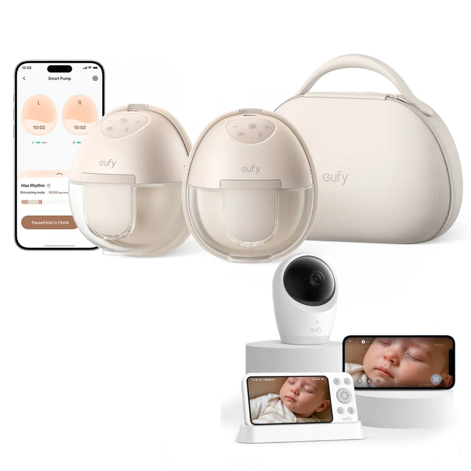 eufy-tire-lait-portatif-s1-pro-baby-monitor-e21 image 1