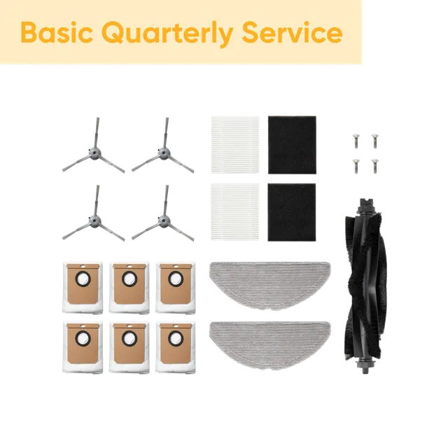 eufy-l60-hybrid-ses-service-trimestriel-basic-kit-accessoires image 1