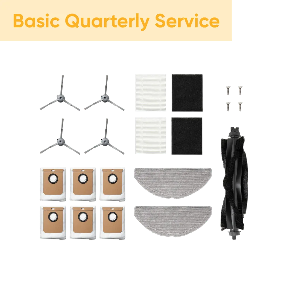 eufy-l60-hybrid-ses-service-trimestriel-basic-kit-accessoires image 1