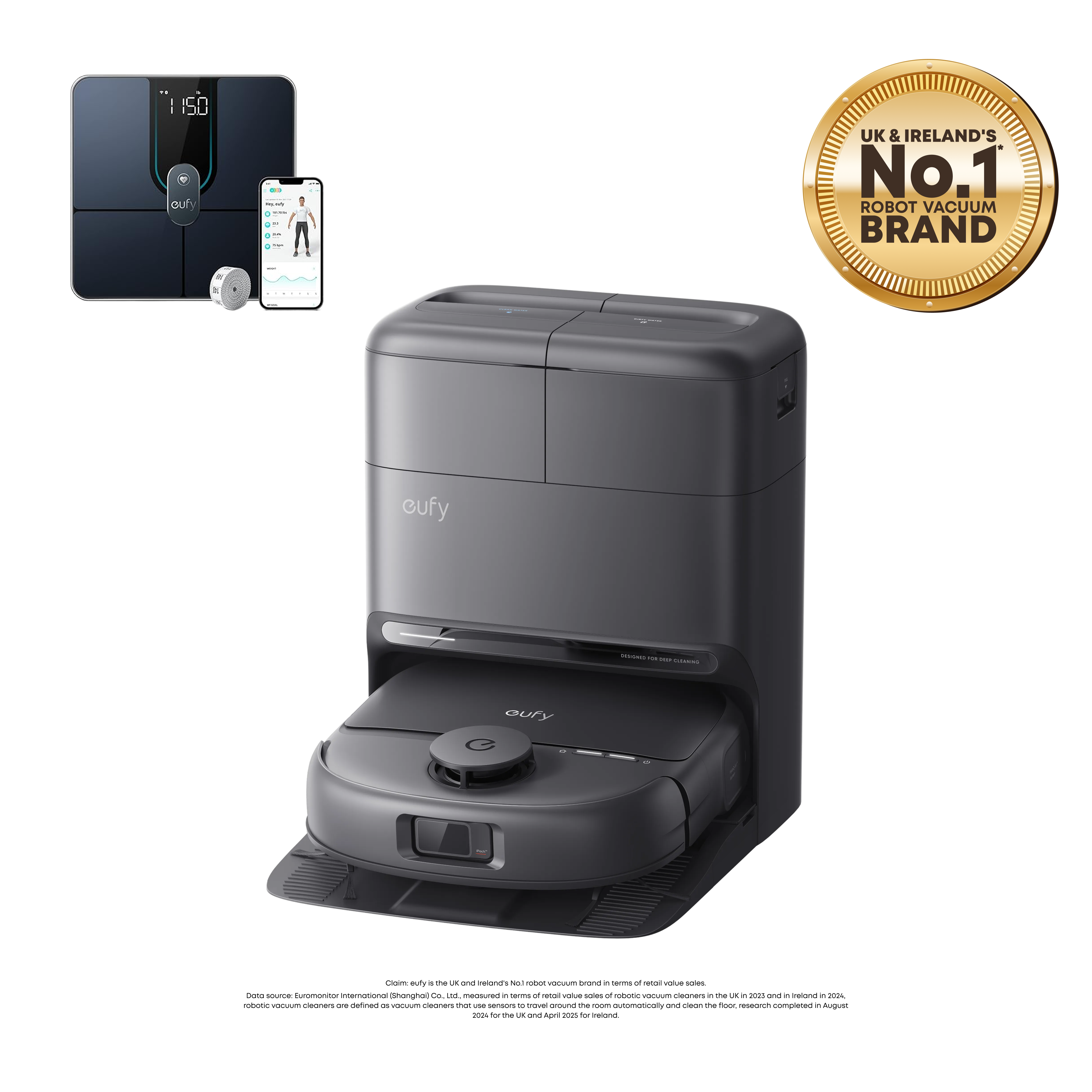 eufy-omni-c28-robot-laveur-et-aspirateur-avec-smart-scale-p2-pro image 2