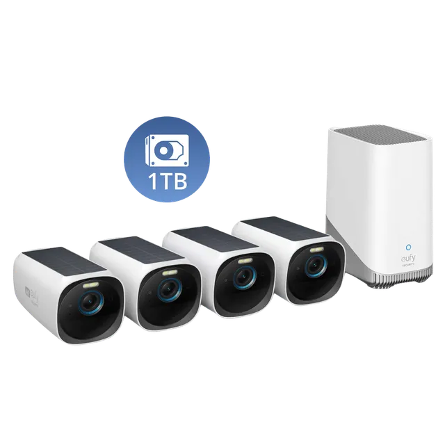 eufy-eufycam-s330-eufycam-3-kit-de-4-cam-ras-disque-dur-1-to-solaire-4k image 1