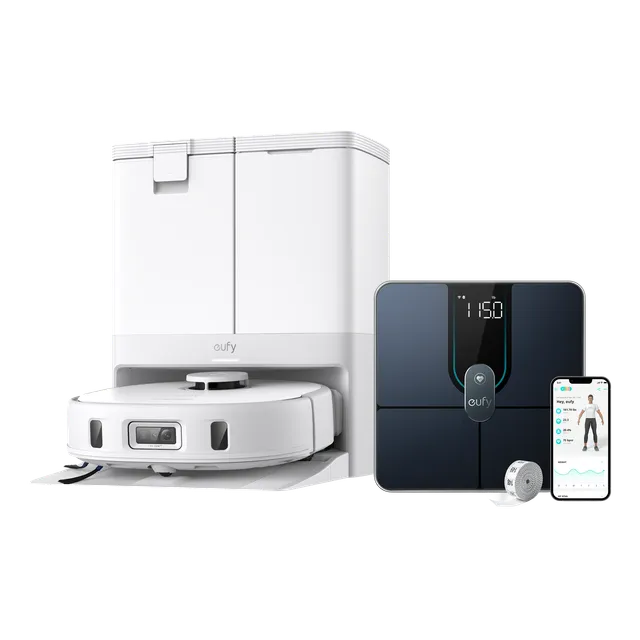 eufy-x10-pro-omni-blanc-smart-scale-p2-pro-pack-robot-balance image 1