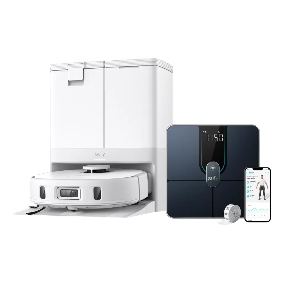 eufy-x10-pro-omni-blanc-smart-scale-p2-pro-pack-robot-balance image 1