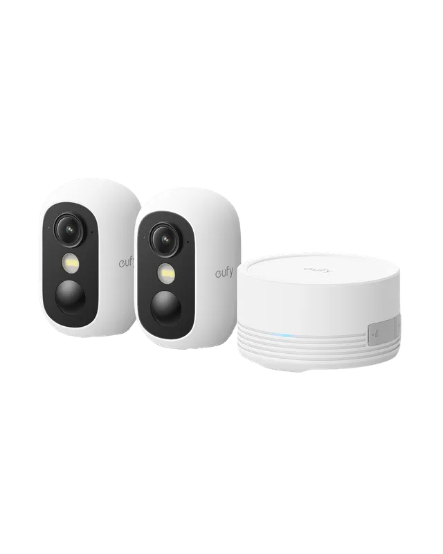 eufycam-c35-kit-2-cam-ras-homebase-mini-hbmini-blanc image 1