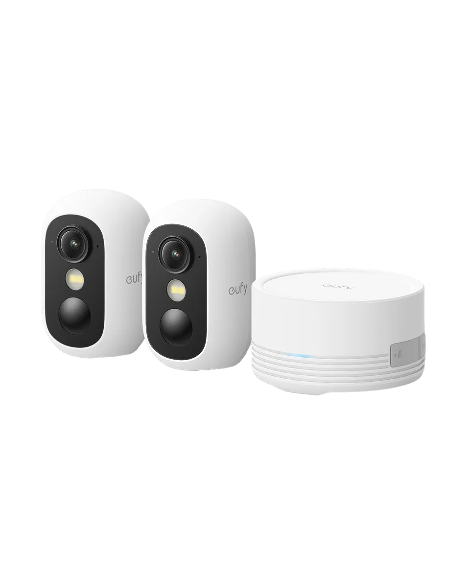 eufycam-c35-kit-2-cam-ras-homebase-mini-hbmini-blanc image 1