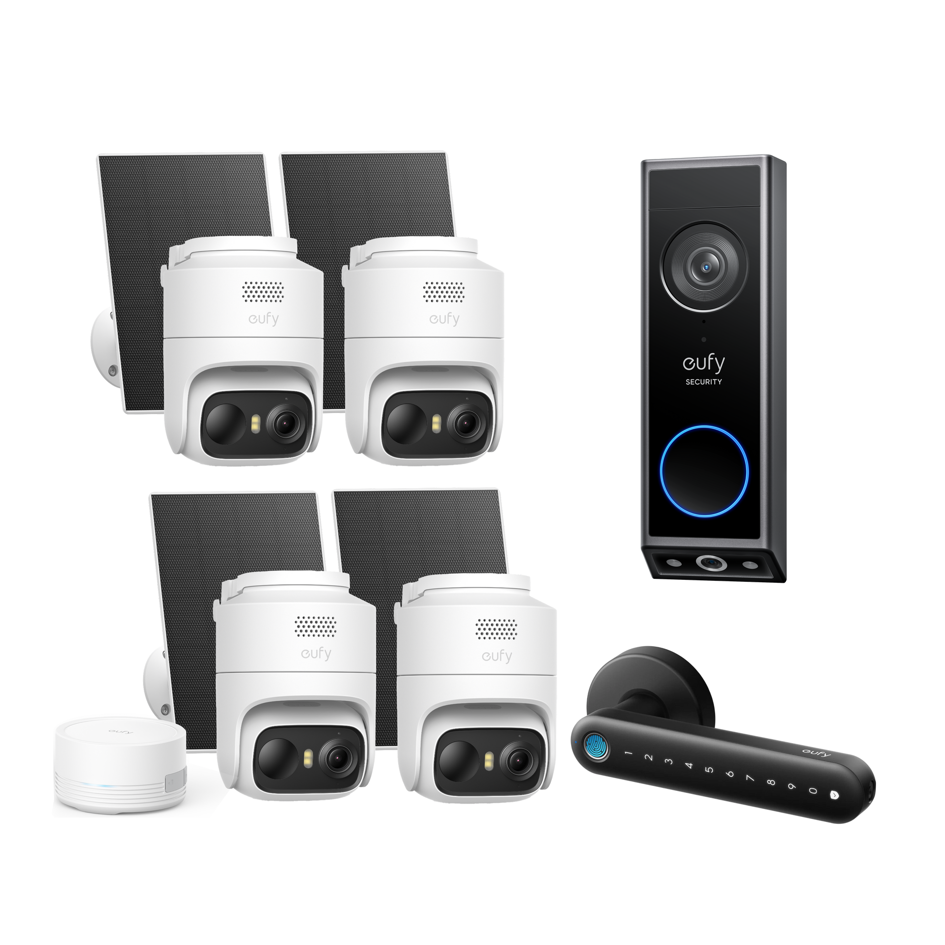 eufy-home-security-value-bundle-kit-eufycam-c37-4-cam-ras-sonnette-vid-o-e340 image 5