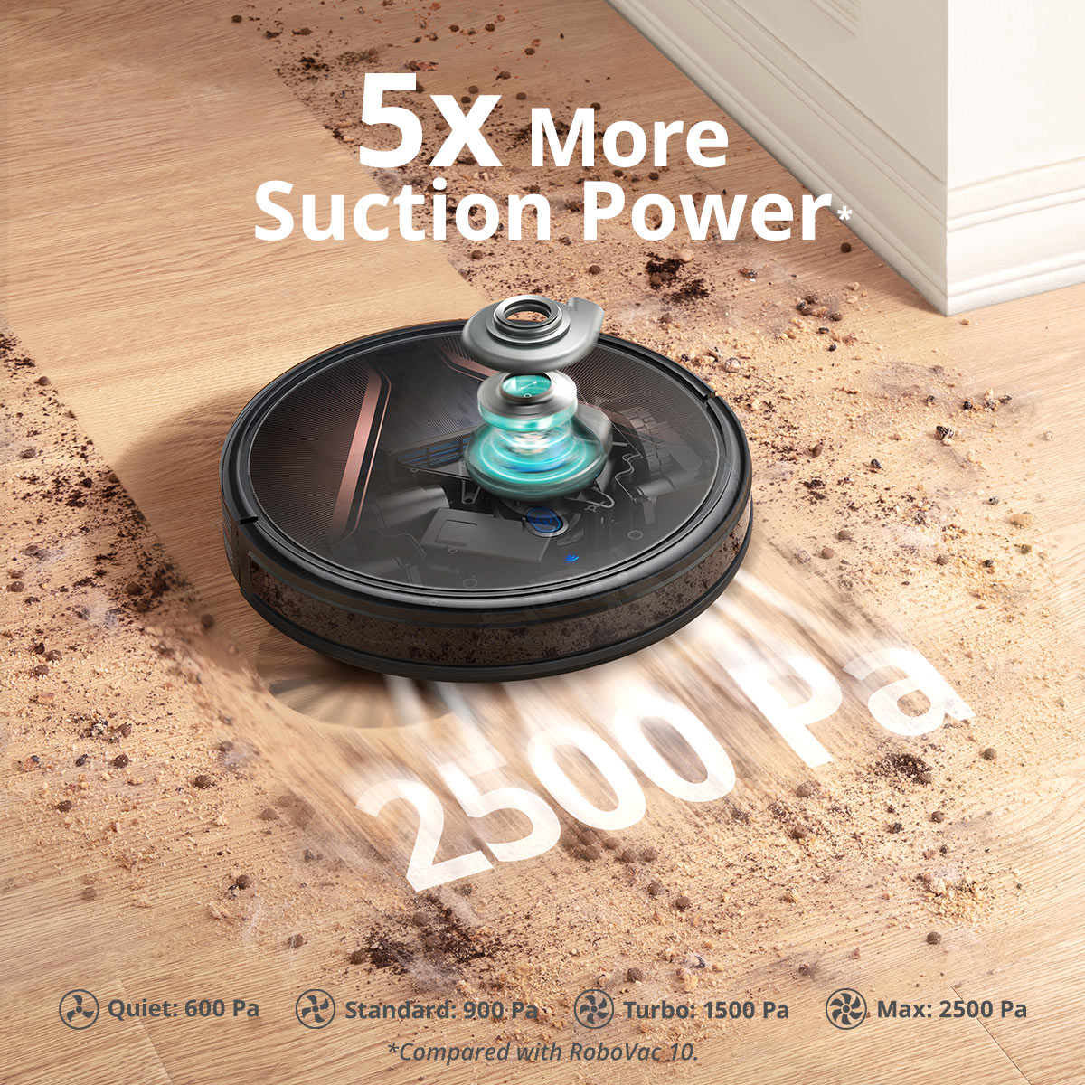 eufy-robovac-g20-hybrid-robot-aspirateur-laveur-2500-pa image 4