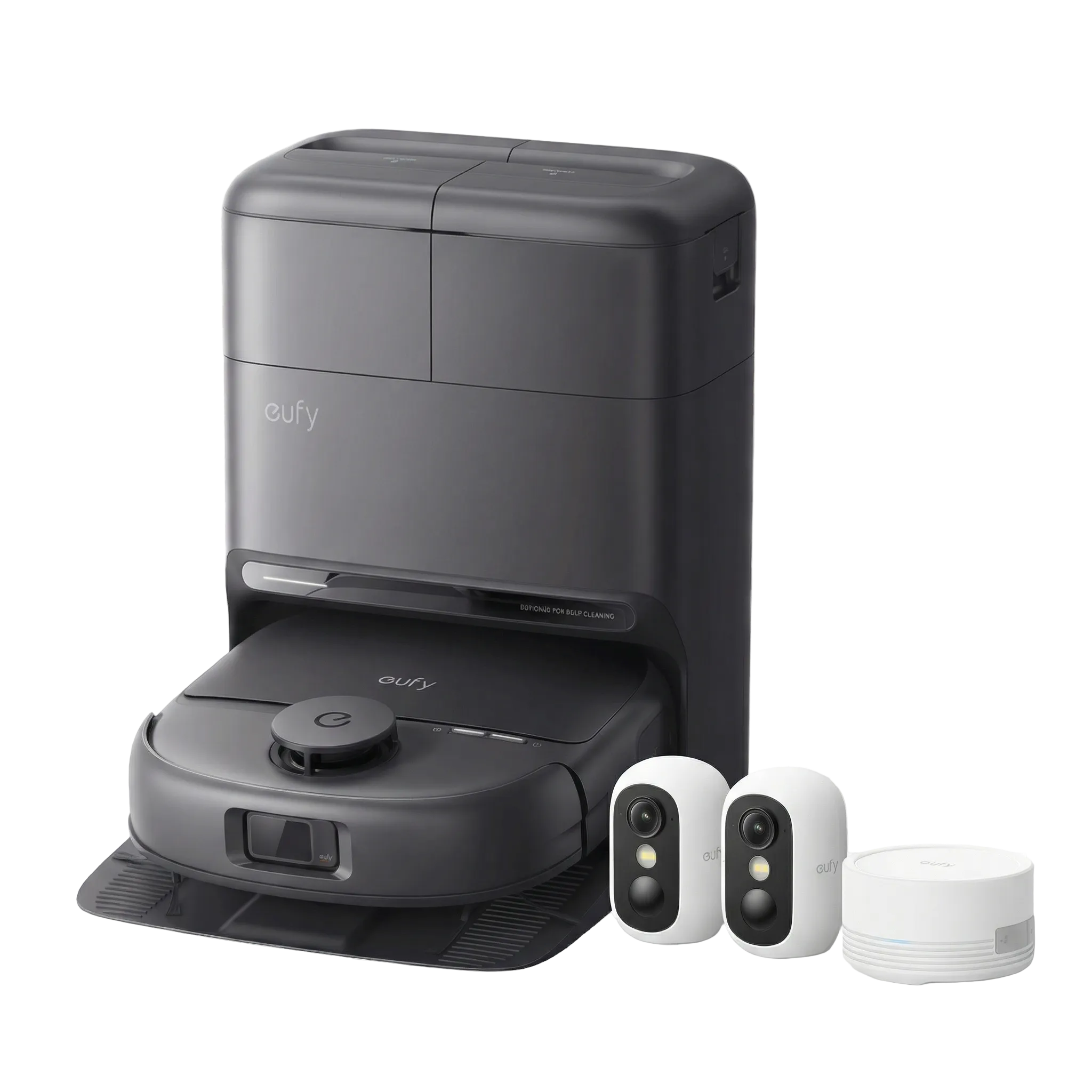 eufy-pack-c28-omni-robot-aspirateur-laveur-eufy-c35-kit-2-cam-ras-de-s-curit image 1