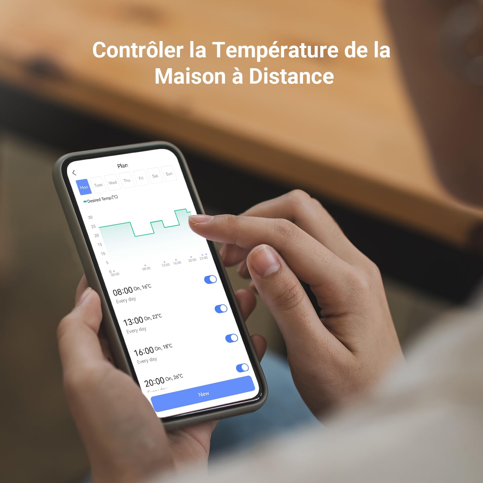 ezviz-t55-kit-thermostat-intelligent-wifi-passerelle-a3-lot-de-2 image 3