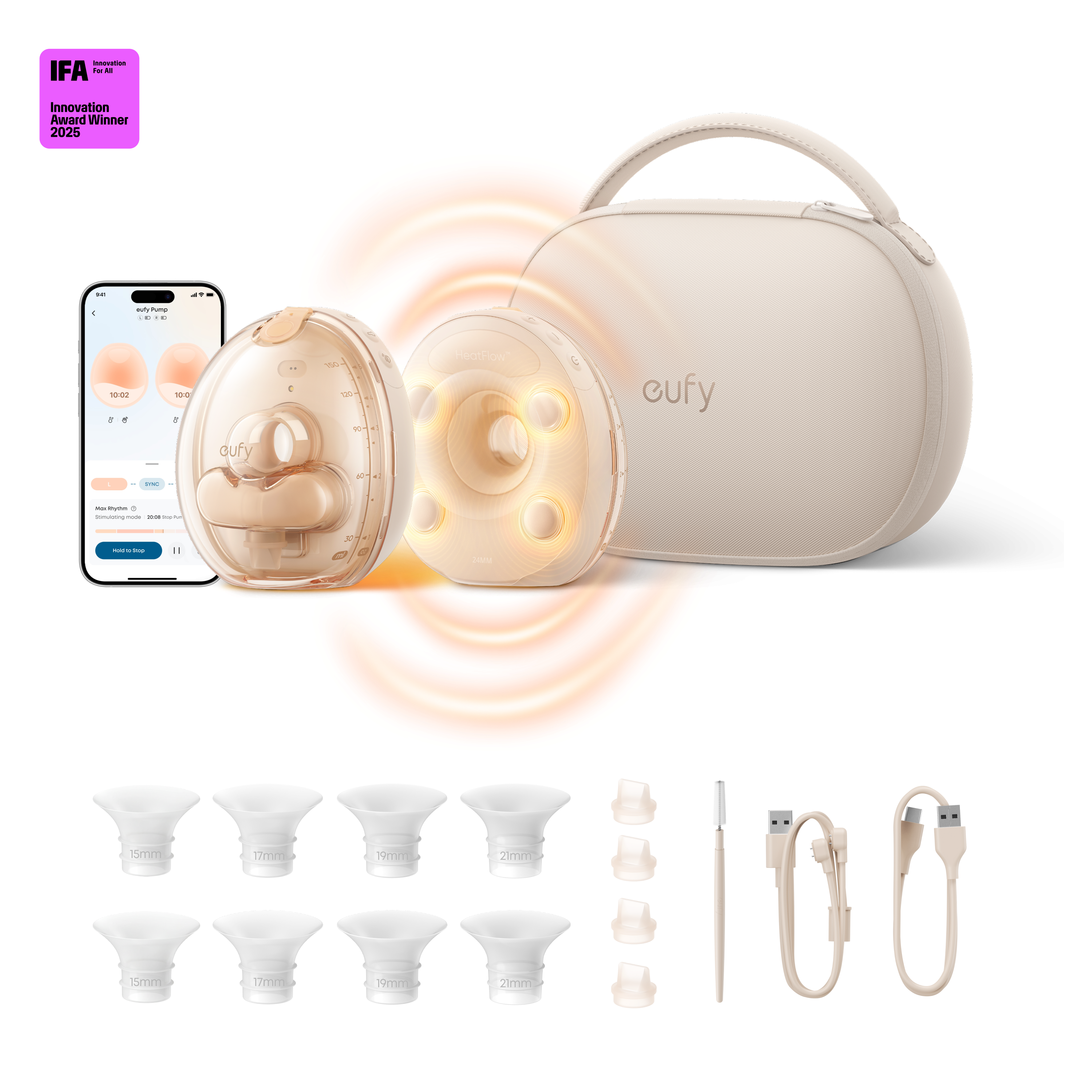 eufy-borstkolf-s2-pro-tire-lait-lectrique-portable image 1