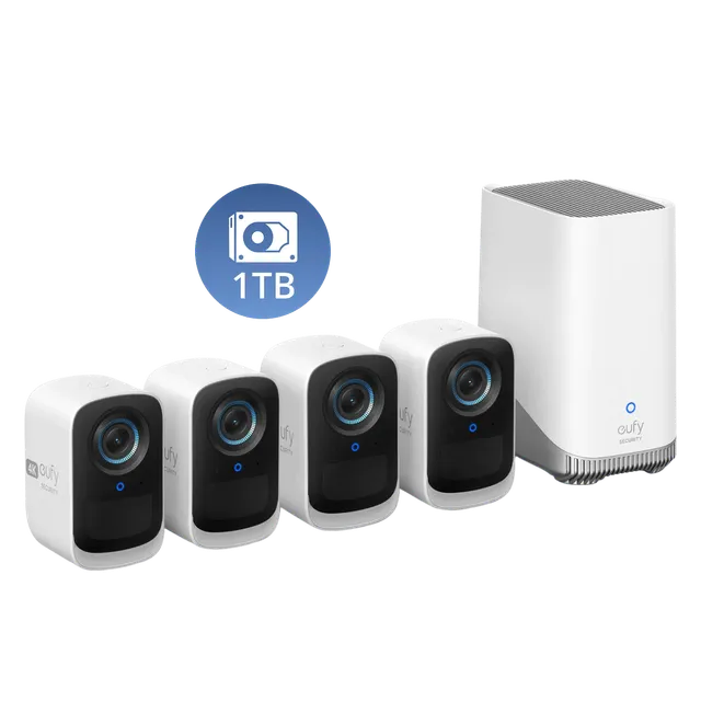 eufy-eufycam-s300-eufycam-3c-kit-4-cam-ras-disque-dur-1-to image 1