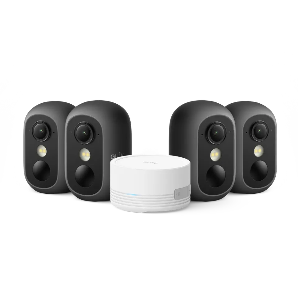 eufy-eufycam-c35-kit-4-cam-ras-noir image 1