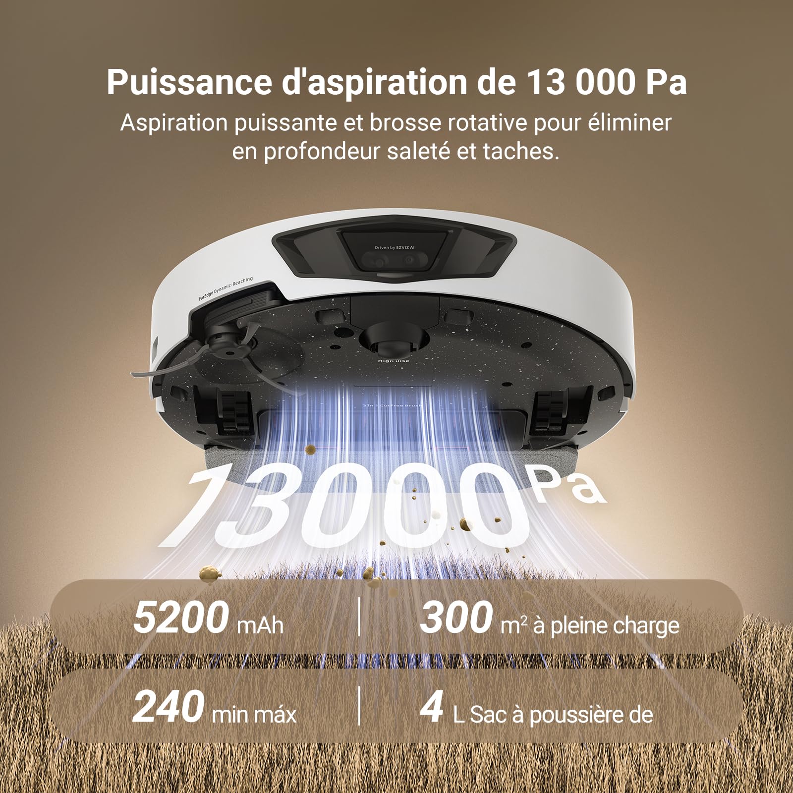 ezviz-re7-edge-aspirateur-robot-laveur-3-en-1-13000-pa-lidar-300-m image 4