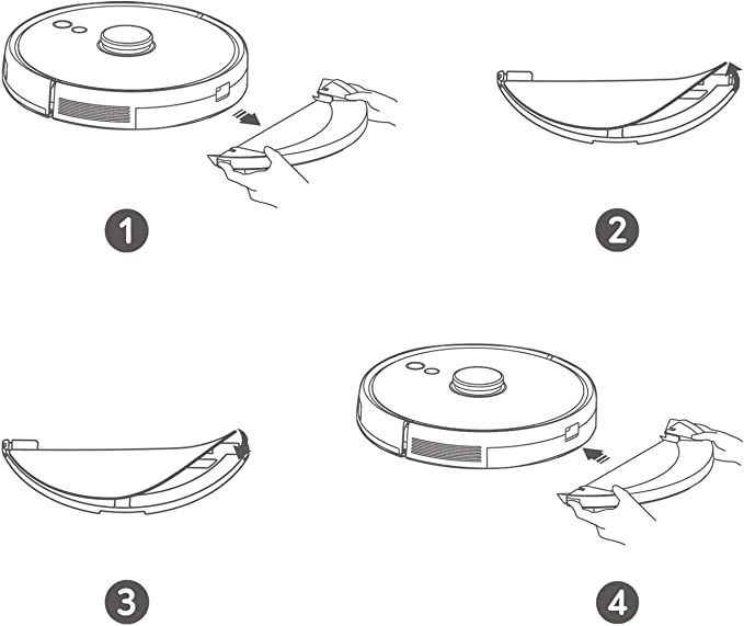eufy-lot-de-4-lingettes-de-rechange-pour-robovac-l35-hybrid-lr30-hybrid image 2