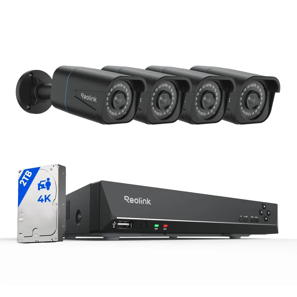 reolink-rlk8-800b4-kit-vid-osurveillance-poe-4k-ext-rieure-noir-4-cam-ras-nvr-8c image 1