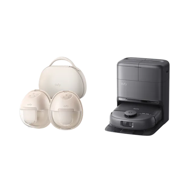 eufy-omni-c28-robot-aspirateur-laveur-tire-lait-portable-s1-pro-pack-duo image 1