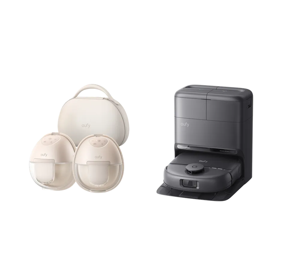 eufy-omni-c28-robot-aspirateur-laveur-tire-lait-portable-s1-pro-pack-duo image 1