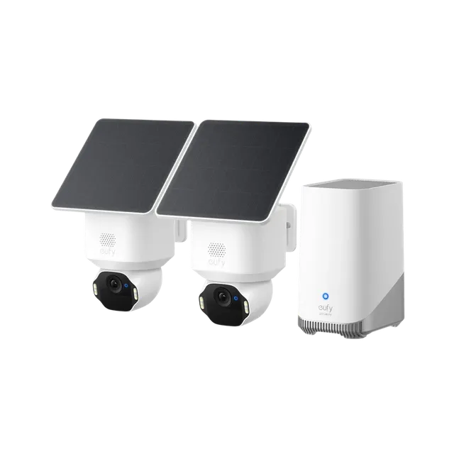 eufy-solocam-e42-kit-2-cam-ras-4k-homebase-s380 image 1