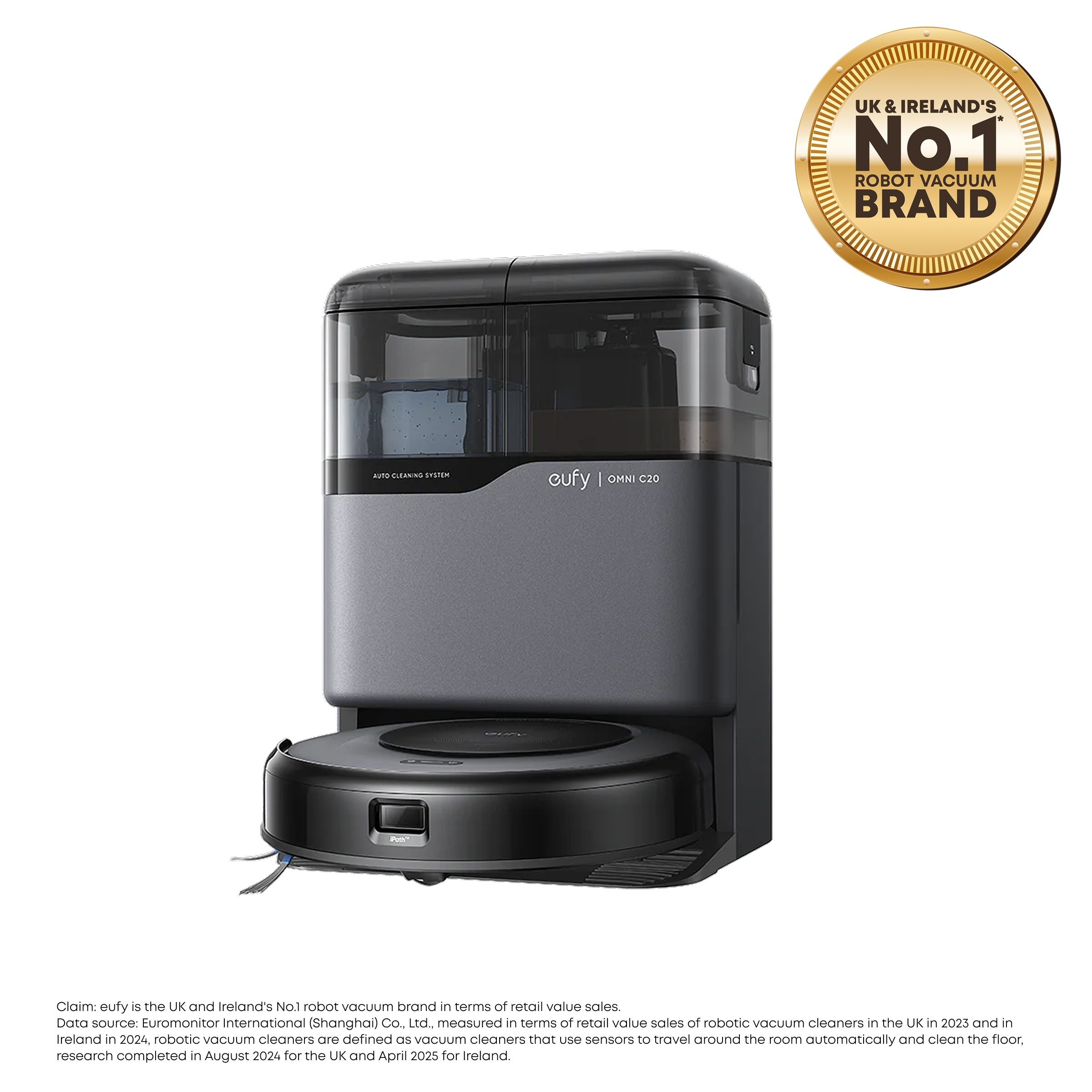 eufy-omni-c20-robot-aspirateur-laveur-avec-station-tout-en-un-7-000-pa image 2
