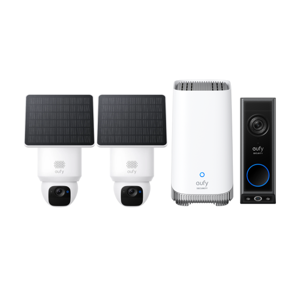 eufy-solocam-e30-homebase-s380-sonnette-video-doorbell-e340-sur-batterie image 1