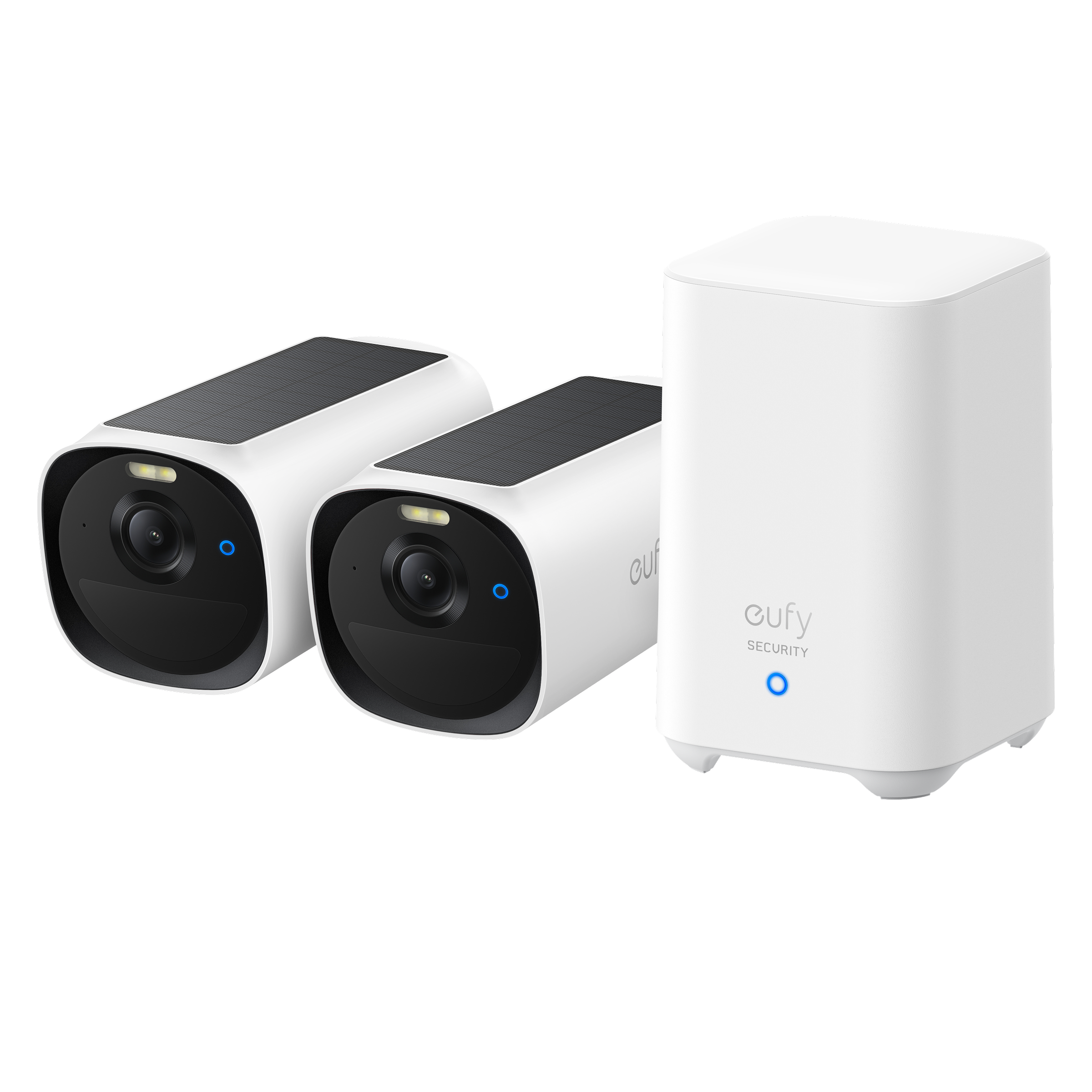 eufy-eufycam-e40-kit-2-cam-ras-2k-solaires-avec-homebase-2 image 1