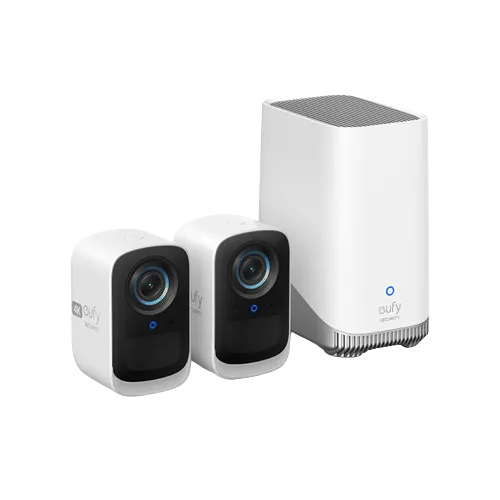 eufy-eufycam-3c-s300-kit-2-cam-ras-4k-homebase-3-2 image 1