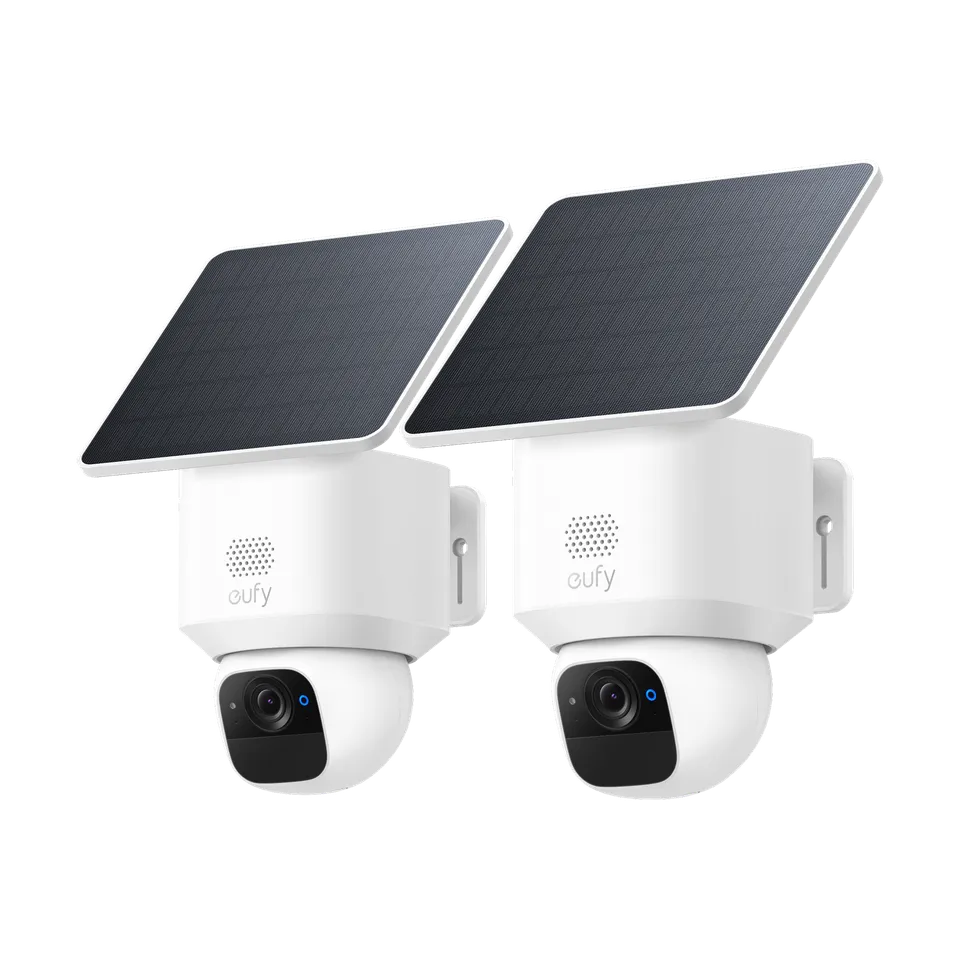eufy-solocam-e30-pack-de-2-cam-ras-ext-rieures-sans-fil-360-avec-panneau-solaire image 1