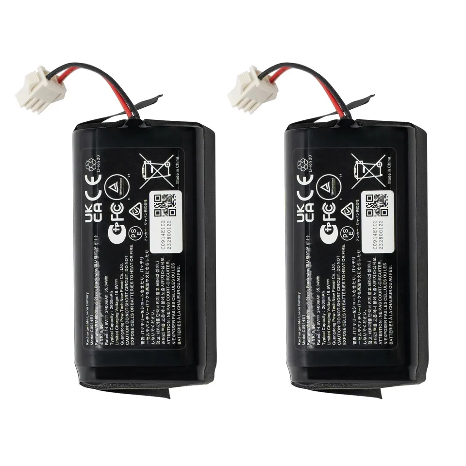 eufy-robovac-x9-pro-lot-de-2-batteries-de-remplacement-accessoire-aspirateur-rob image 1