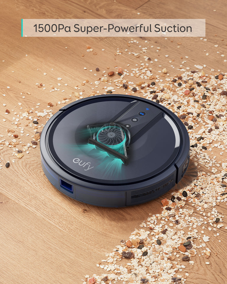 eufy-robovac-25c-aspirateur-robot-wi-fi-1500pa-extra-fin image 2