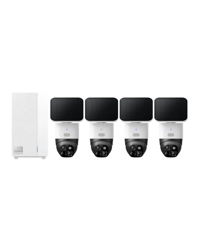 eufy-solocam-s340-pack-de-4-homebase-kit-vid-osurveillance image 1