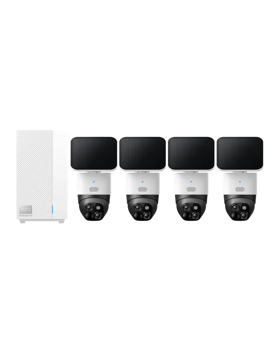 eufy-solocam-s340-pack-de-4-homebase-kit-vid-osurveillance image 1