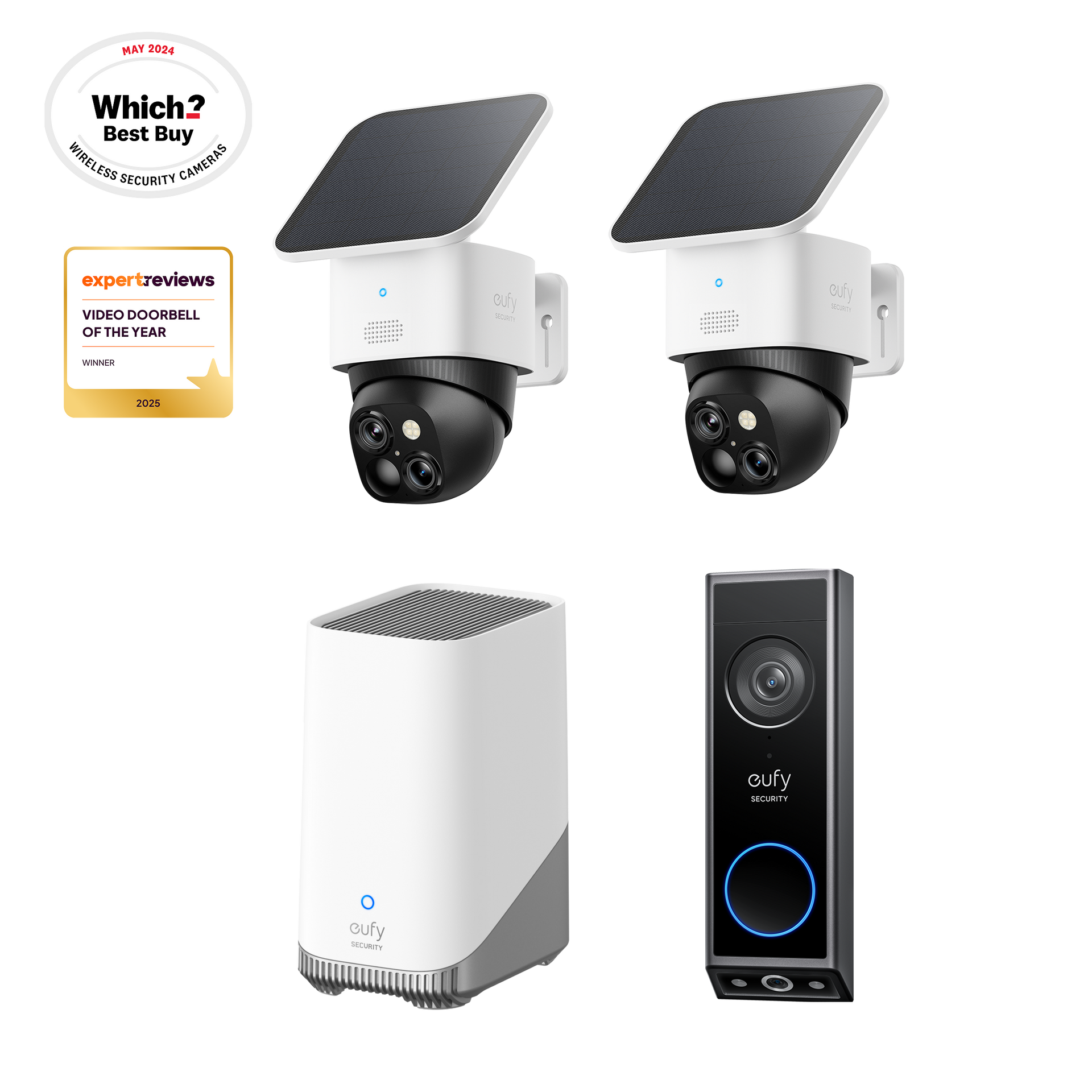 eufy-solocam-s340-sonnette-e340-homebase-s380-pack-s-curit-solaire image 8