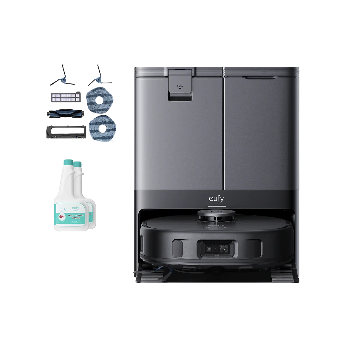 eufy-x10-pro-omni-robot-aspirateur-laveur-8000-pa-kit-pi-ces-solution-sol image 1