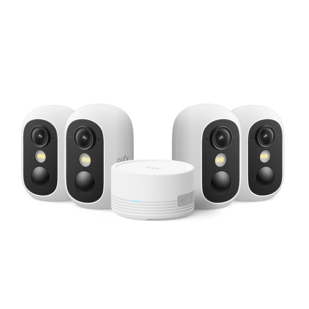 eufy-eufycam-c35-kit-4-cam-ras-homebase-mini image 1