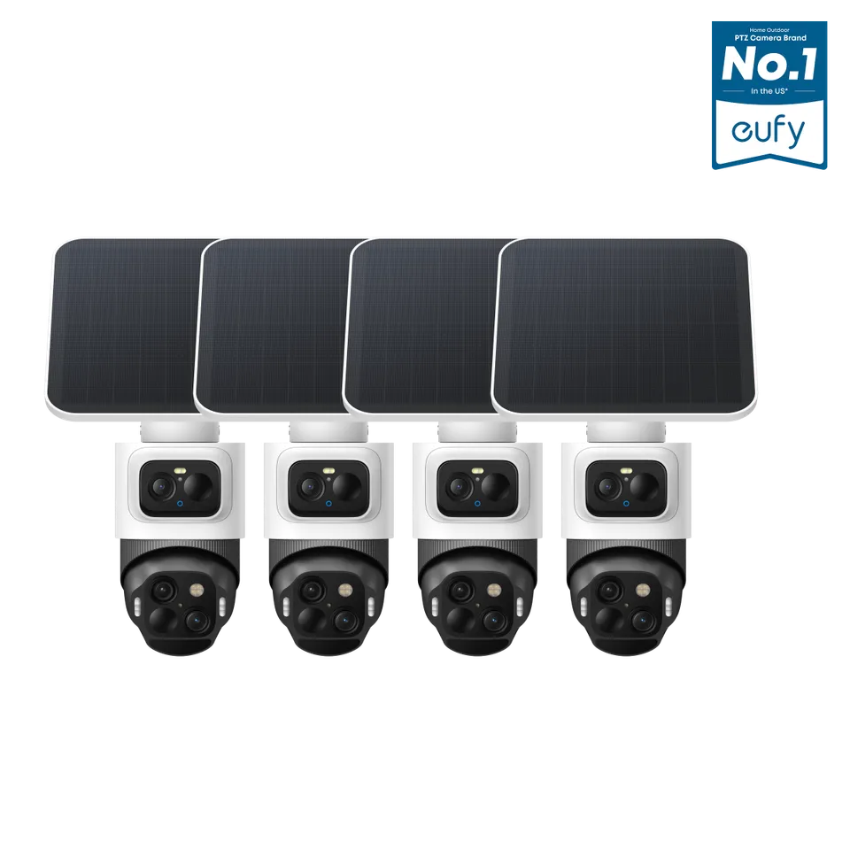 eufy-eufycam-s4-pack-de-4-came9ra-bullet-ptz-triple-objectif image 1